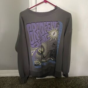 grateful dead rock band American eagle crewneck